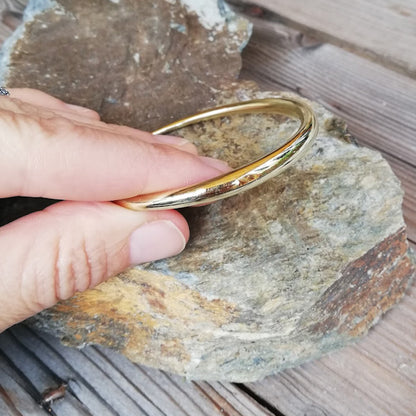Bracciale NEELJA in ottone Bracciale artigianale | BRACCIALE rigido