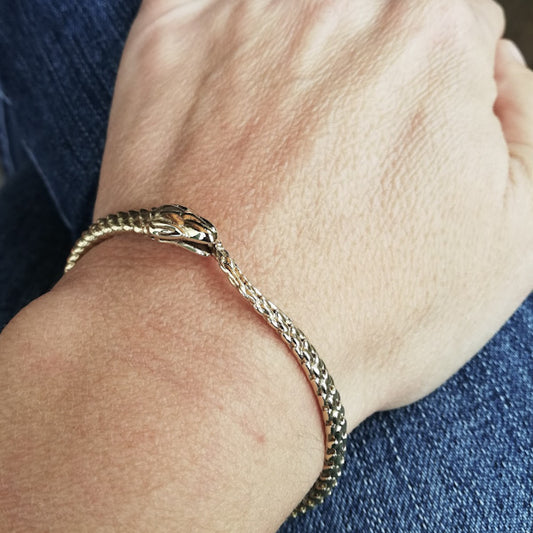 Bracciale PARU in ottone Bracciale artigianale | BRACCIALE rigido