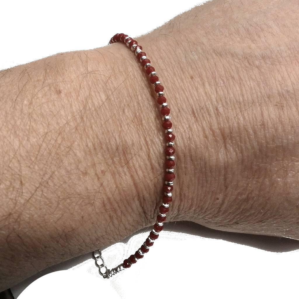 Bracciale artigianale in ottone bracciale ETNICO – immagine5