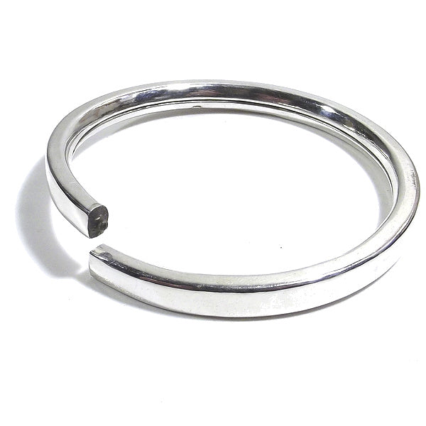 Bracciale liscio a cerchio CLEO in argento da UOMO o DONNA - rigido | Gioielli da Uomo