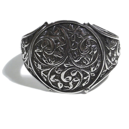 Bracciale etnico PRATUL in argento da UOMO o DONNA - rigido | Gioielli da Uomo