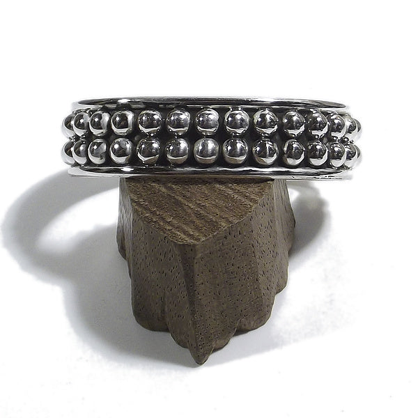 Bracciale etnico PINAL in argento da UOMO o DONNA - rigido | Gioielli da Uomo