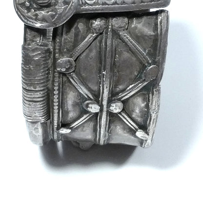 Bracciale ETNICO in argento 925 Bracciale artigianale | Cerchio