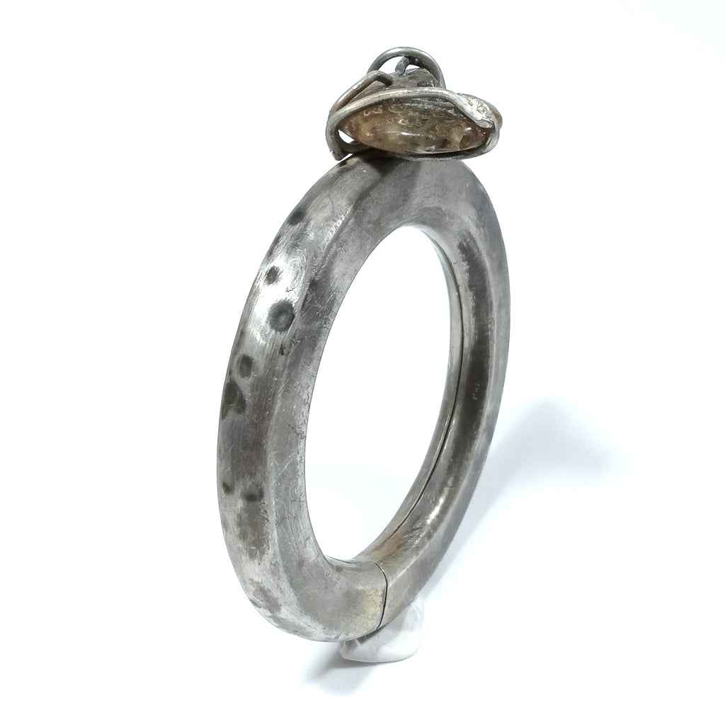 Bracciale con AMMONITE d'argento in argento 925 - MONI – immagine9