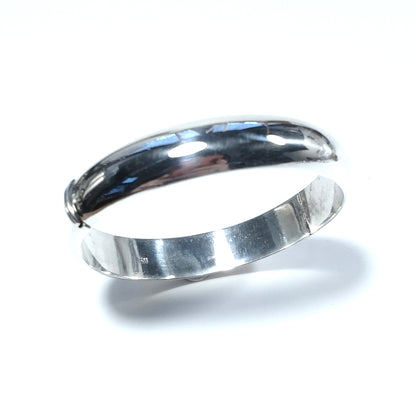 Bracciale artigianale rigido in argento 925 - MAURICE
