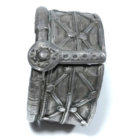 Bracciale ETNICO in argento 925 Bracciale artigianale | Cerchio