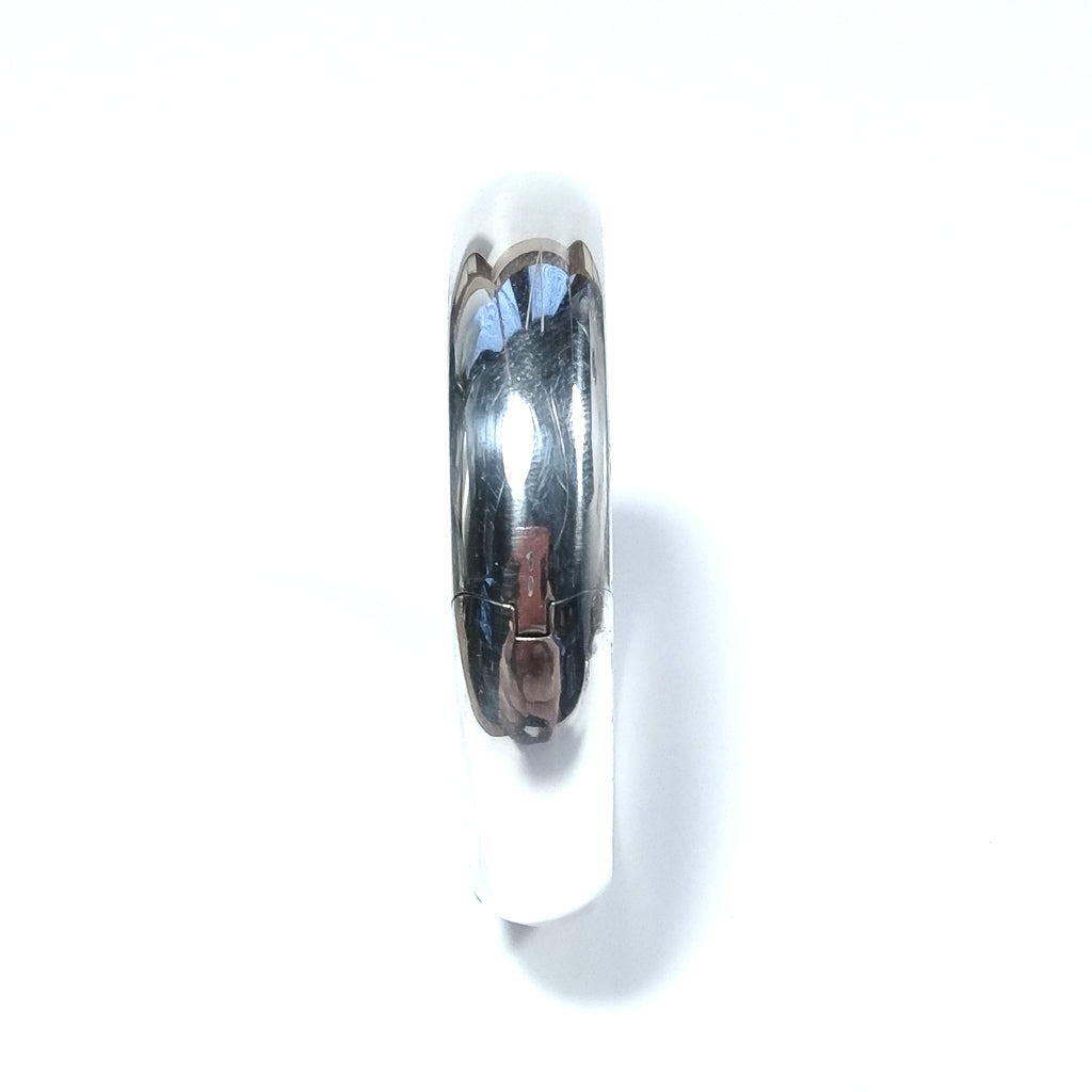 Bracciale artigianale rigido in argento 925 - MAURICE