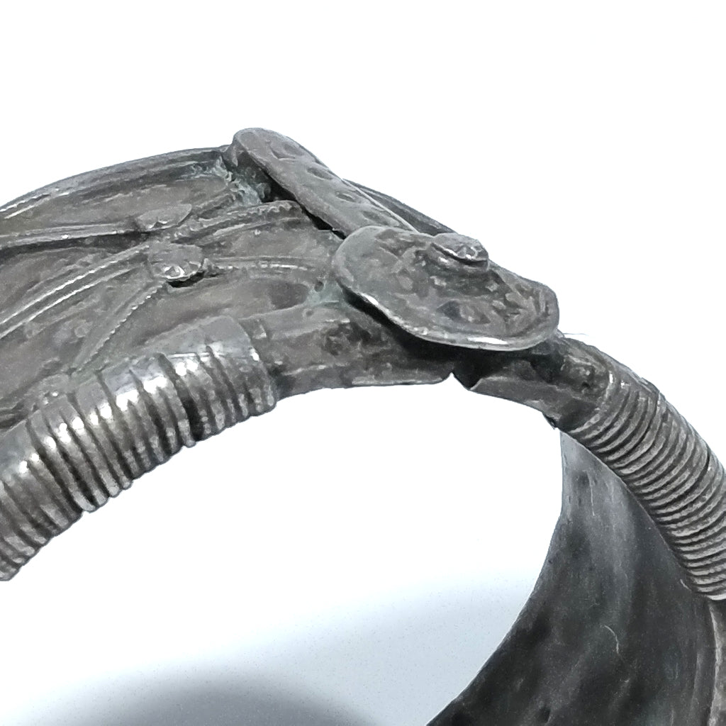 Bracciale ETNICO in argento 925 Bracciale artigianale | Cerchio