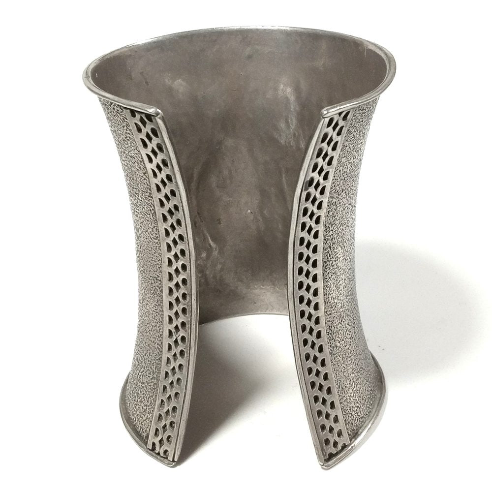 Bracciale ETNICO in argento 925 Bracciale artigianale | Bracciale Schiava – immagine3