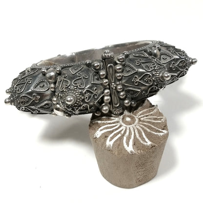 Bracciale ETNICO in argento 925 Bracciale artigianale | BRACCIALI IN ARGENTO