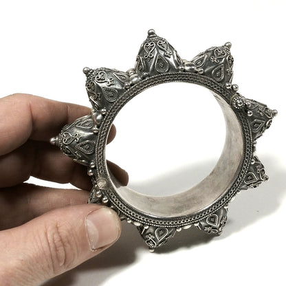 Bracciale ETNICO artigianale in argento 925