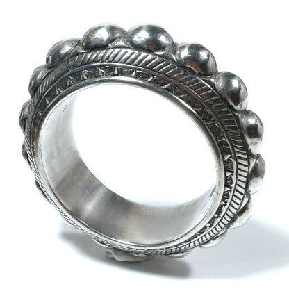 Bracciale ETNICO in argento 800 Bracciale artigianale | BRACCIALI IN ARGENTO – immagine7
