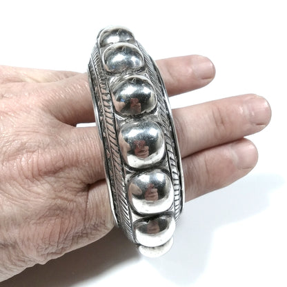 Bracciale ETNICO in argento 800 Bracciale artigianale | BRACCIALI IN ARGENTO – immagine4