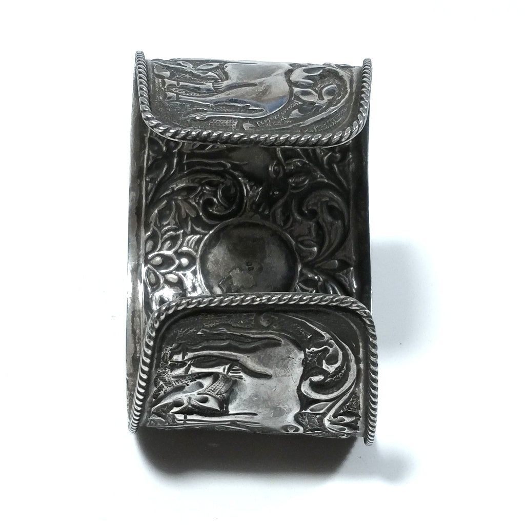 Bracciale ETNICO in argento 925 Bracciale artigianale | Bracciale Schiava