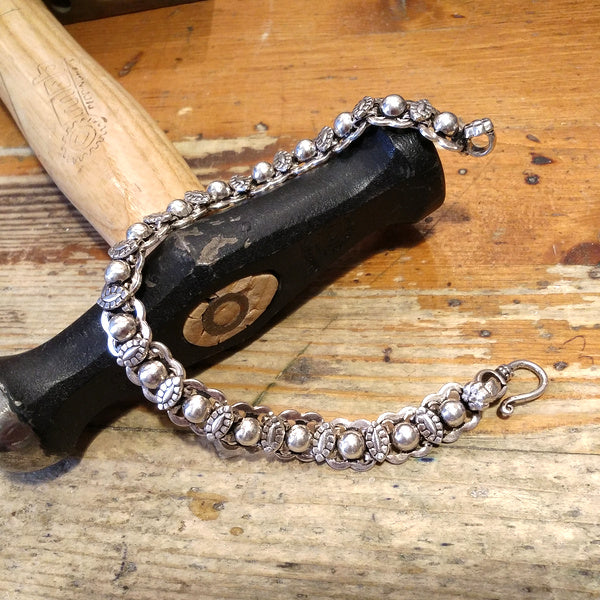 Bracciale etnico in argento 925 | Bracciale argento | Bracciale etnico