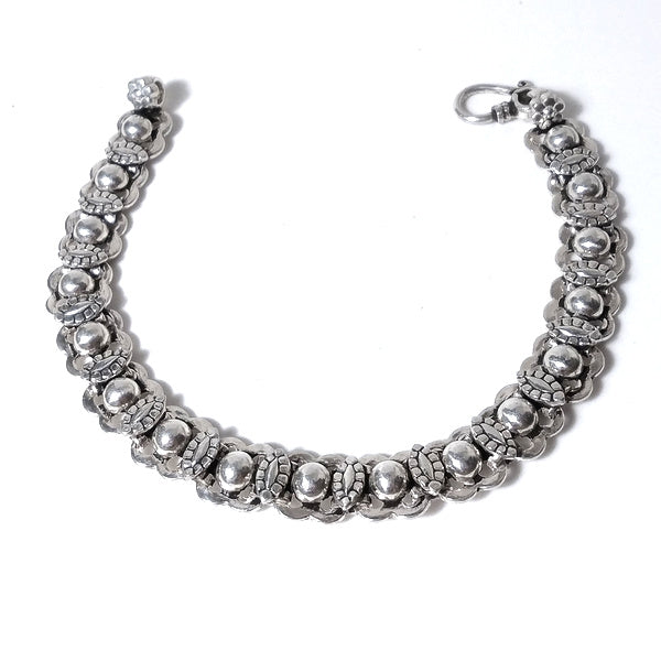 Bracciale etnico in argento 925 | Bracciale argento | Bracciale etnico