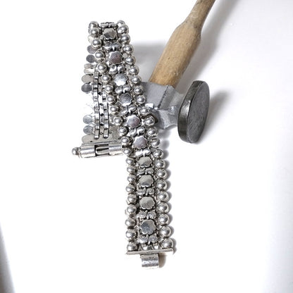 Bracciale etnico in argento 800 | Bracciale argento | Bracciale etnico