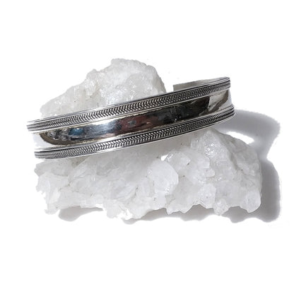 Bracciale GOA argento da UOMO - rigido | Gioielli da Uomo