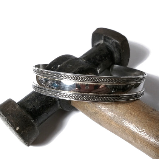 Bracciale GOA argento da UOMO - rigido | Gioielli da Uomo