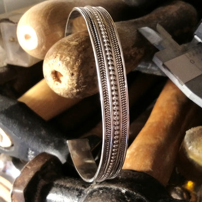 Bracciale argento da UOMO - rigido | Gioielli da Uomo