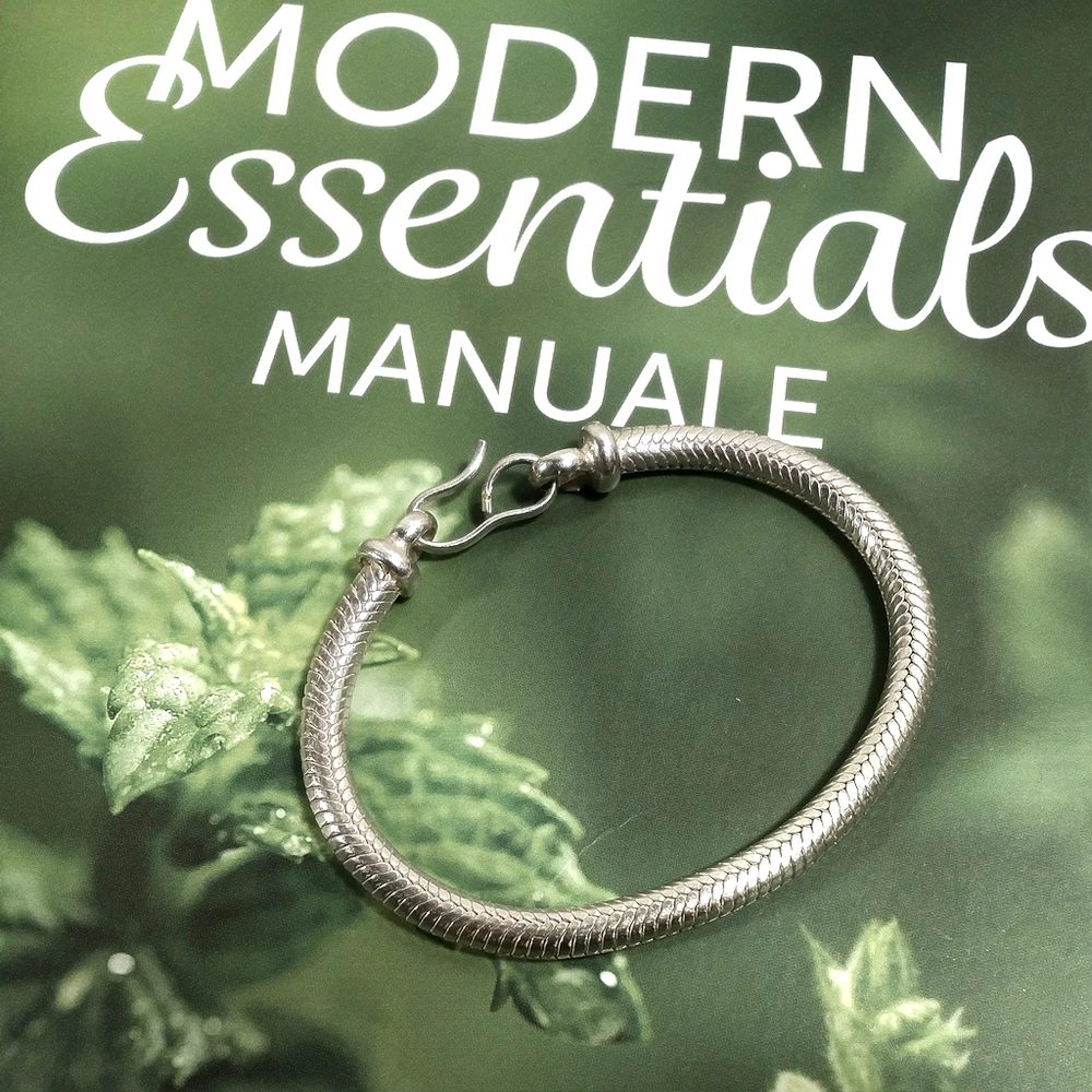 Bracciale Snake argento tondo 662 | Bracciale da UOMO e DONNA