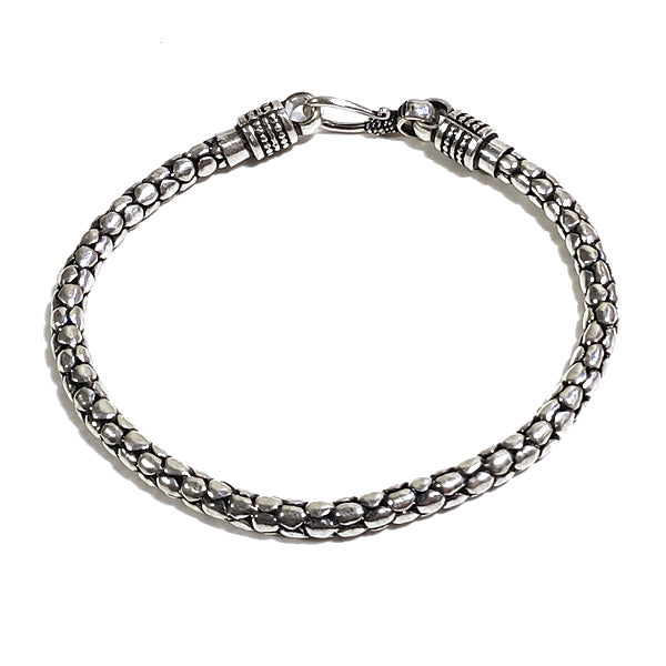 Bracciale ETNICO in argento 925 | Bracciale argento | Bracciale Serpente | Snake