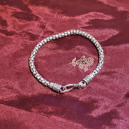 Bracciale ETNICO in argento 925 | Bracciale argento | Bracciale Serpente | Snake