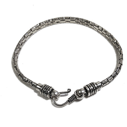 Bracciale ETNICO BRIAR in argento 925 | Bracciale argento | Bracciale Serpente | Snake