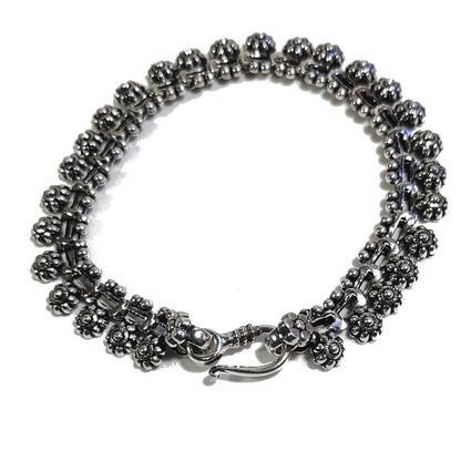 Bracciale etnico CHAITAL in argento 925 | Bracciali indiani SNAKE originali - Il mondo di Wit