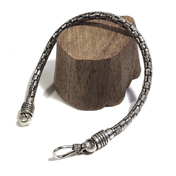 Bracciale ETNICO HERIK in argento 925 | Bracciale argento | Bracciale Serpente | Snake