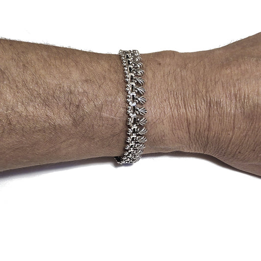 Bracciale etnico snake in argento 925 - CHAG