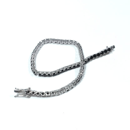 Bracciale con pietra in argento 925 Bracciale TENNIS Zircone | BRACCIALI IN ARGENTO – immagine4