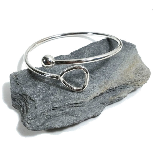 Bracciale d'argento in argento 925 Bracciale TRIANGOLO | GIOIELLI IN ARGENTO – immagine1