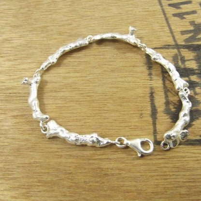 BRACCIALE ramo di CORALLO argento II - ilmondodiwit - Bracciale
