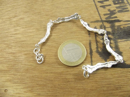 BRACCIALE ramo di CORALLO argento IV - ilmondodiwit - Bracciale