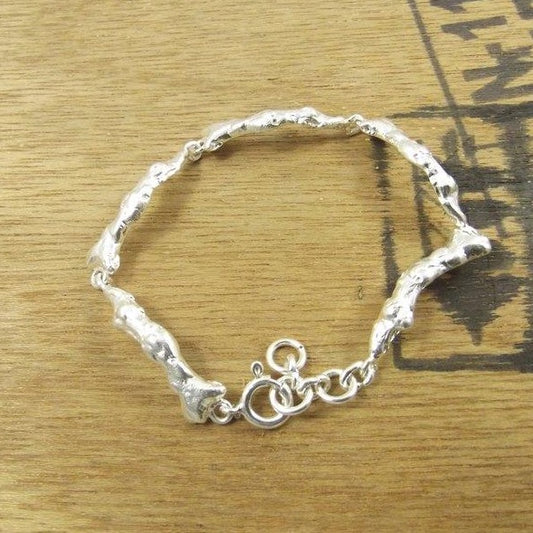 BRACCIALE ramo di CORALLO argento IV - ilmondodiwit - Bracciale