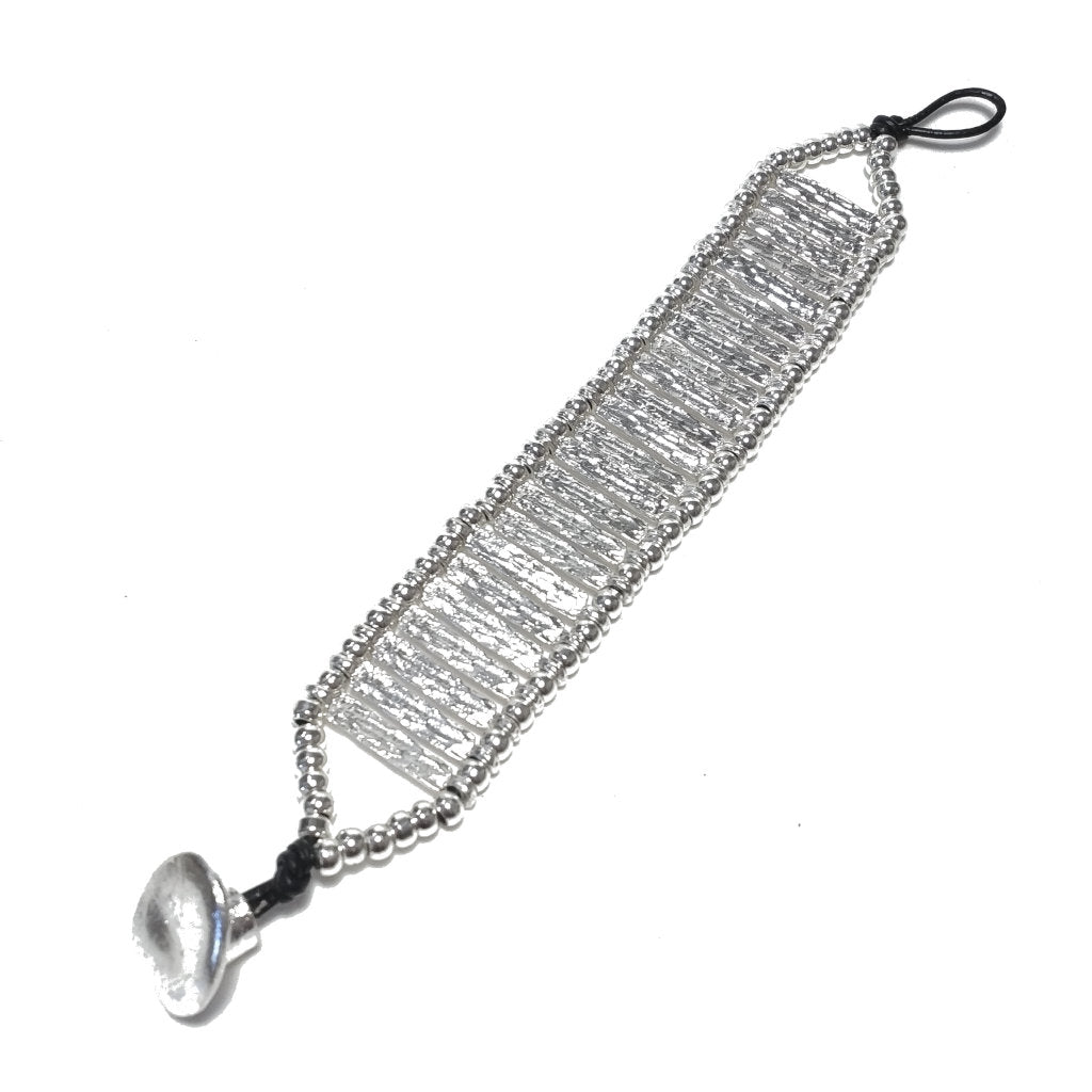 Bracciali in ottone argentato - Uomo e Donna - GIOIELLI IN OTTONE – immagine7