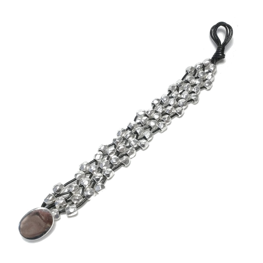 Bracciali in ottone argentato - Uomo e Donna - GIOIELLI IN OTTONE – immagine12