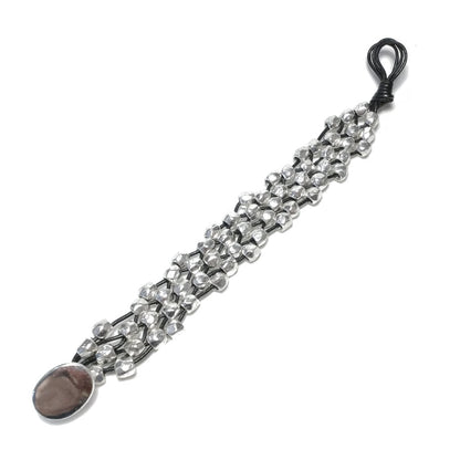 Bracciali in ottone argentato - Uomo e Donna - GIOIELLI IN OTTONE – immagine12