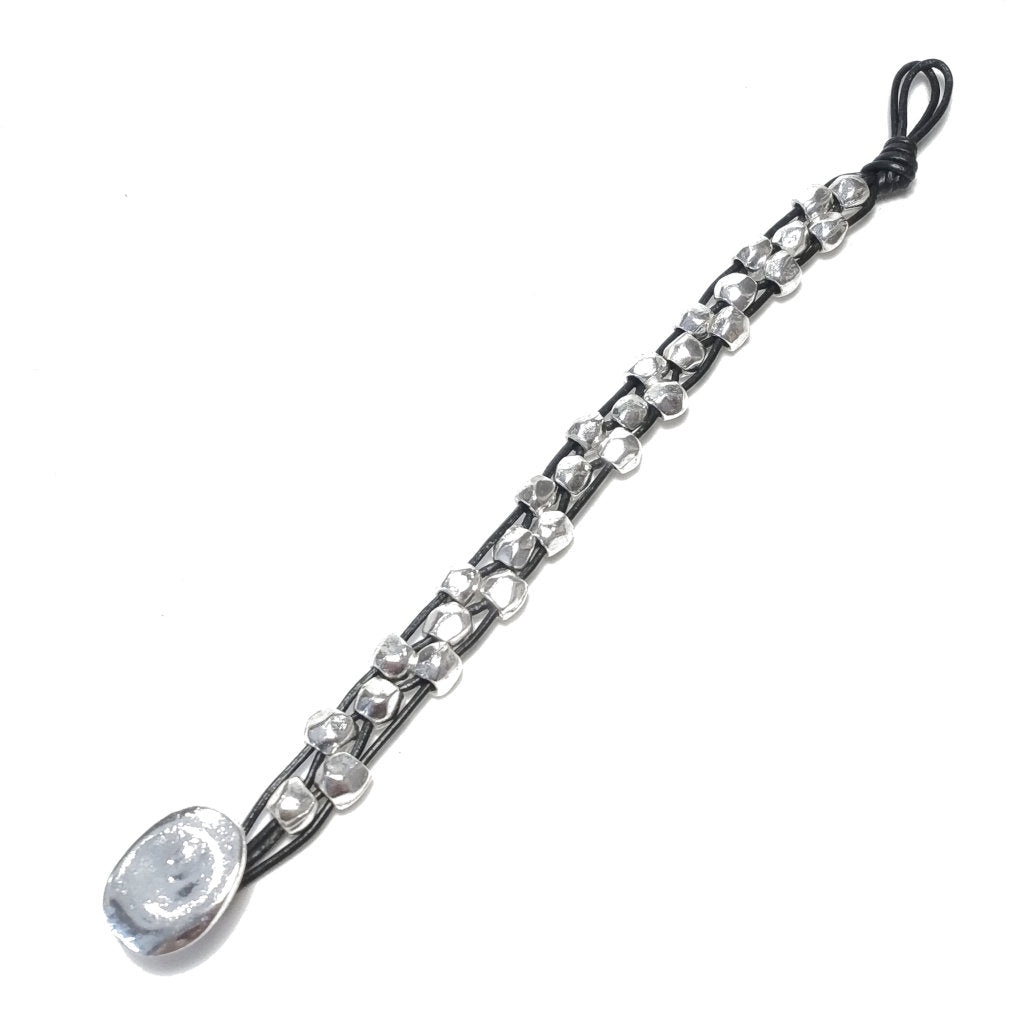 Bracciali in ottone argentato - Uomo e Donna - GIOIELLI IN OTTONE – immagine15