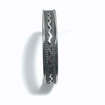 Bracciale ETNICO in ottone Bracciale artigianale UOMO | BRACCIALI etnici – immagine6