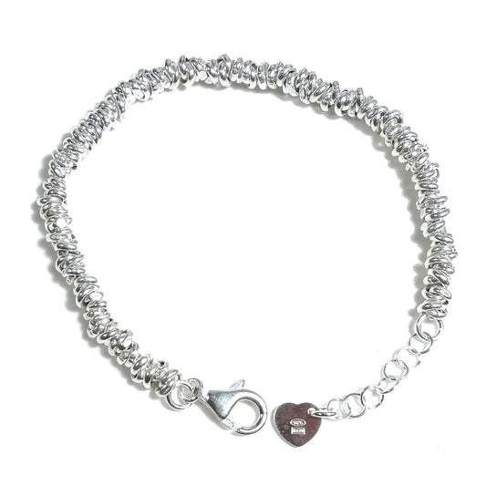BRACCIALE ARGENTO a dischi leggeri | Gioielli d'argento 