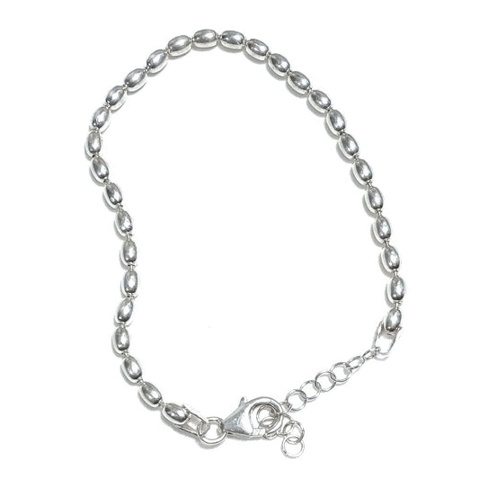 Bracciale con olive d'argento 925 piccoli | Bracciali d'argento | UOMO DONNA