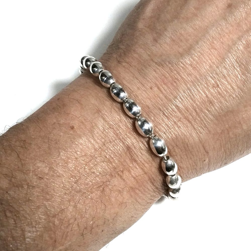Bracciale con olive d'argento | GIOIELLI d'argento 