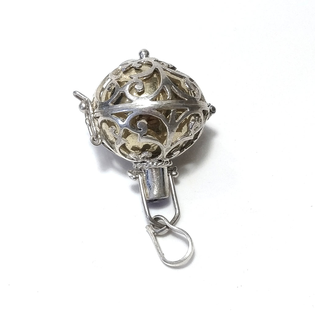 CHIAMA ANGELI | in argento 925 Ciondolo artigianale Ametista | GIOIELLI ETNICI