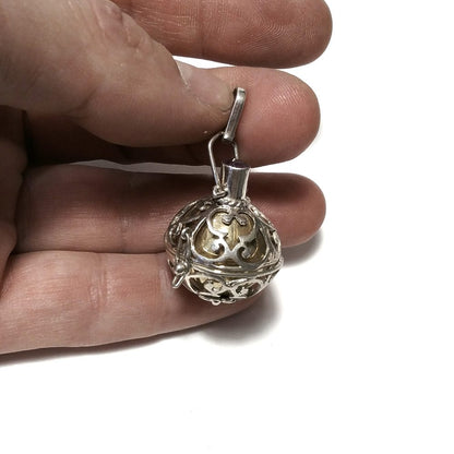CHIAMA ANGELI | in argento 925 Ciondolo artigianale Ametista | GIOIELLI ETNICI