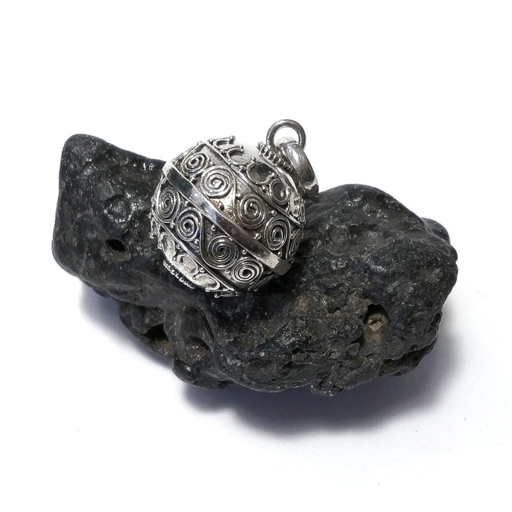 CHIAMA ANGELI | in argento 925 Ciondolo artigianale | GIOIELLI ETNICI