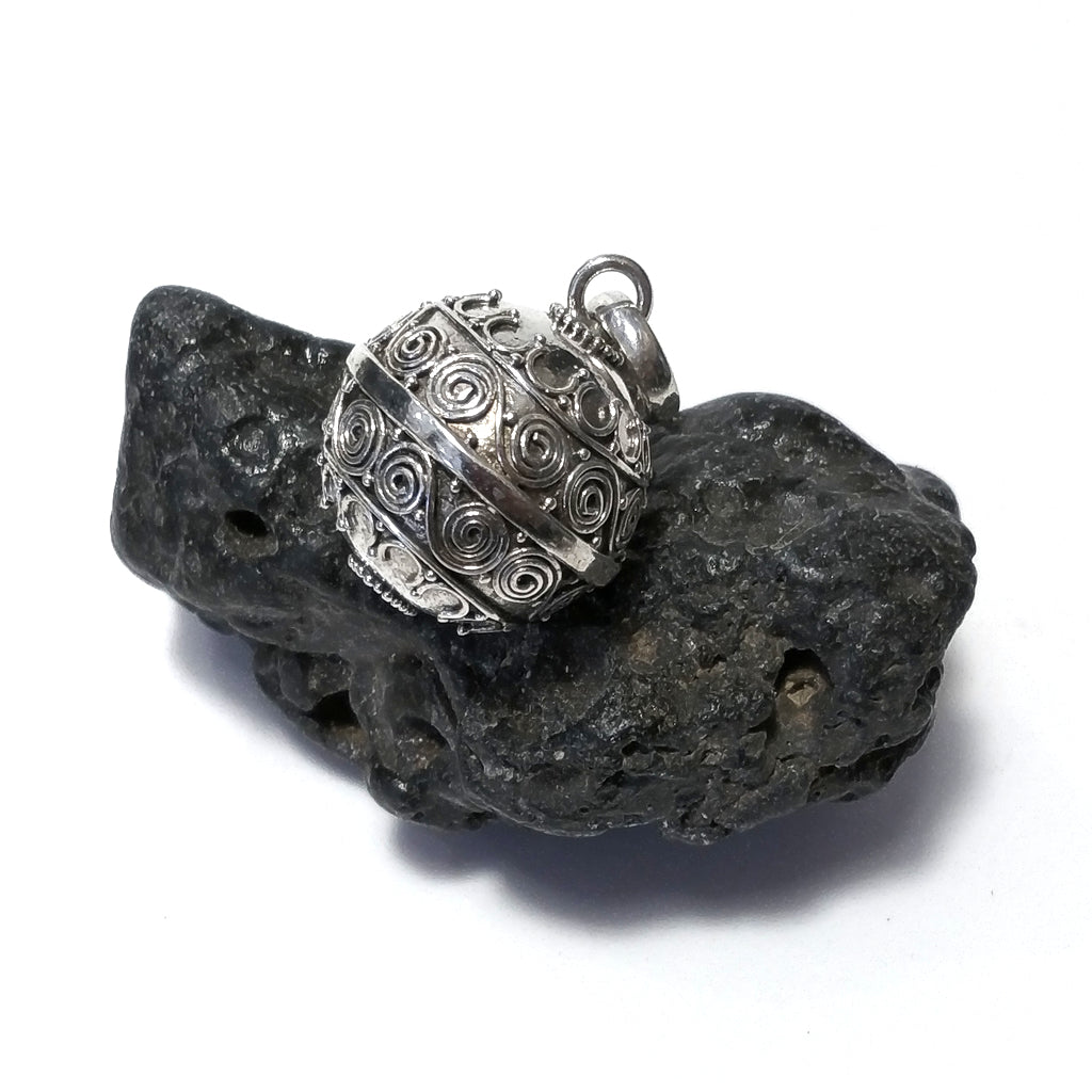 CHIAMA ANGELI | in argento 925 Ciondolo artigianale | GIOIELLI ETNICI