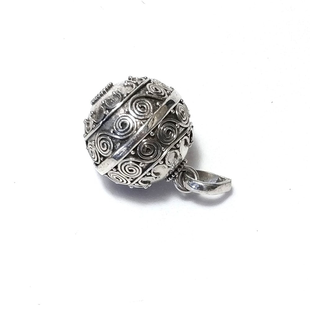 CHIAMA ANGELI | in argento 925 Ciondolo artigianale | GIOIELLI ETNICI