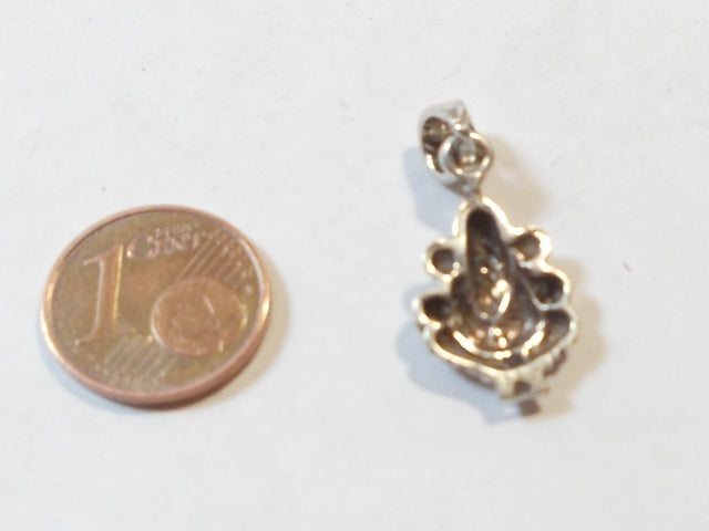 Ciondolo Ganesha in argento